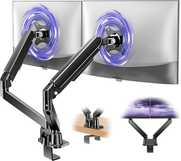 HEYMIX Dual Monitor Gas Spring Arm - E1 Series