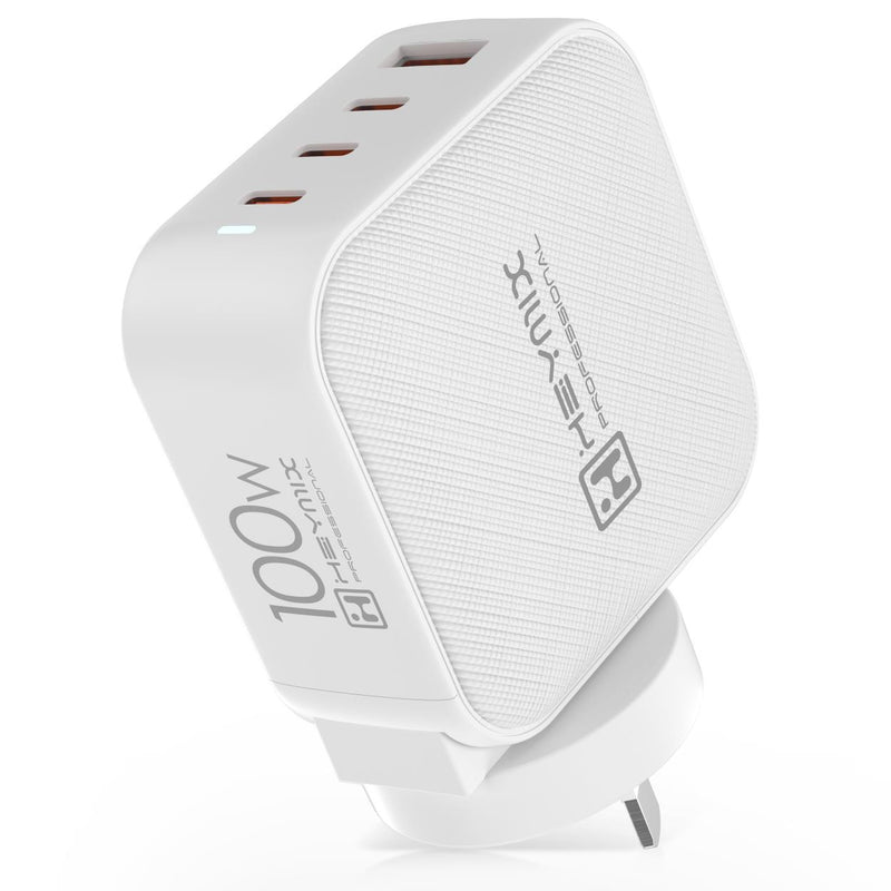 HEYMIX 100W GaN USB-C Charger 3C1A Set, with 100W USB-C Cable & Travel Plugs
