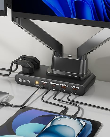 HEYMIX 120W GaN PowerBoard Desk Mount