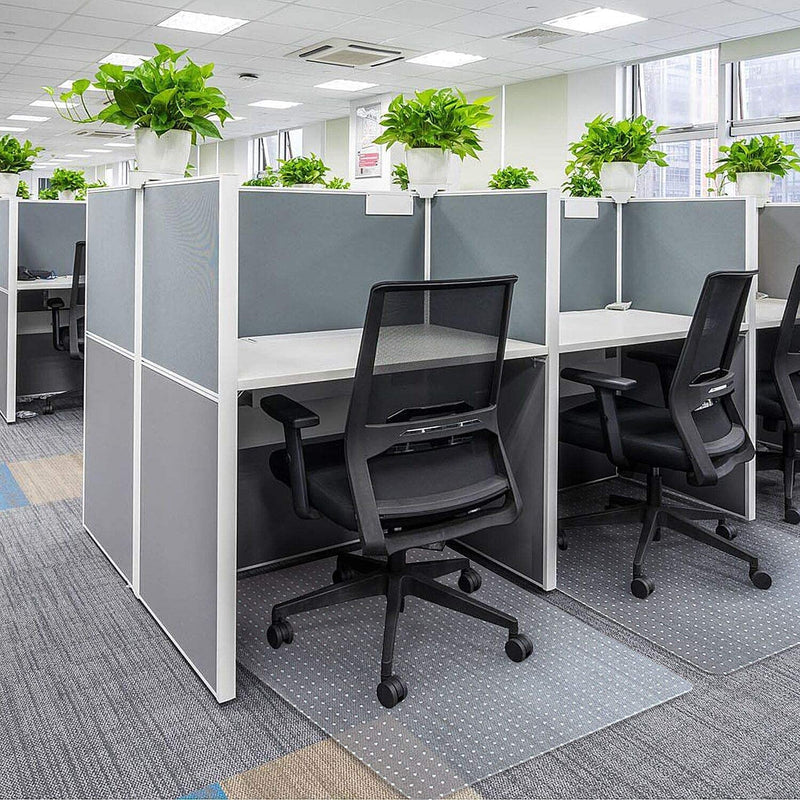 HEYMIX Office Chair Mat for Carpet, 120x90CM, rectangle